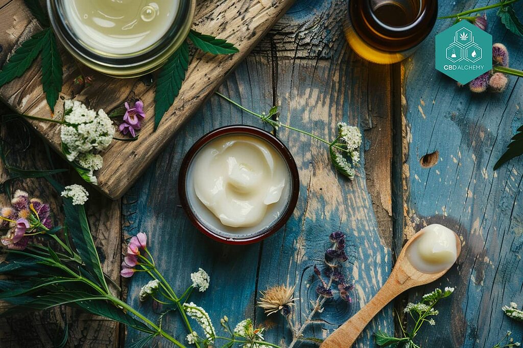 Exploring the potential of CBD crystals in oils and creams for holistic care.
