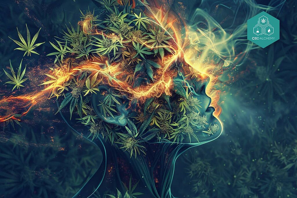 Marijuana Amnesia : effet cérébral, arôme d'agrumes et rendement élevé.