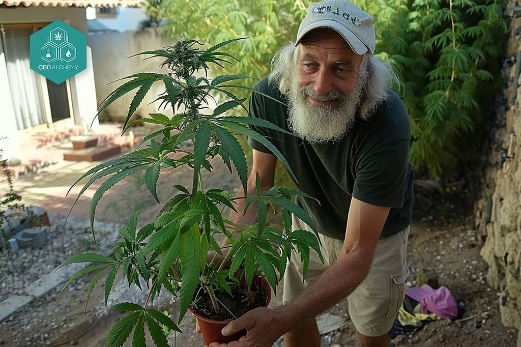 Get in touch with your green side by growing your own marijuana plants.