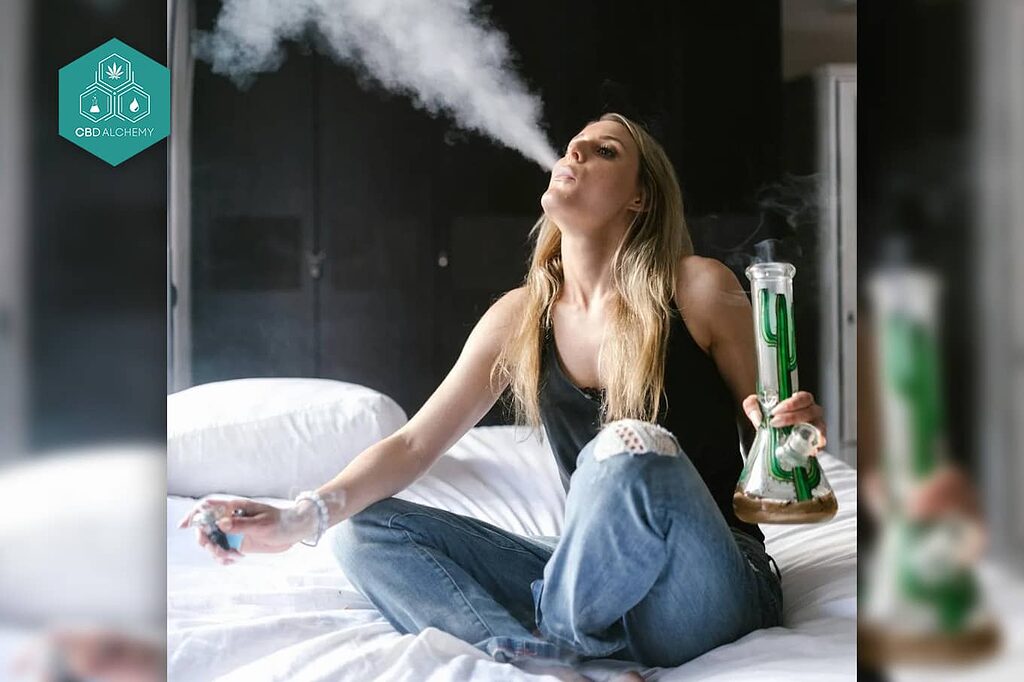 CBD da fumare: ideale per ridurre l'ansia e migliorare la qualità del sonno.