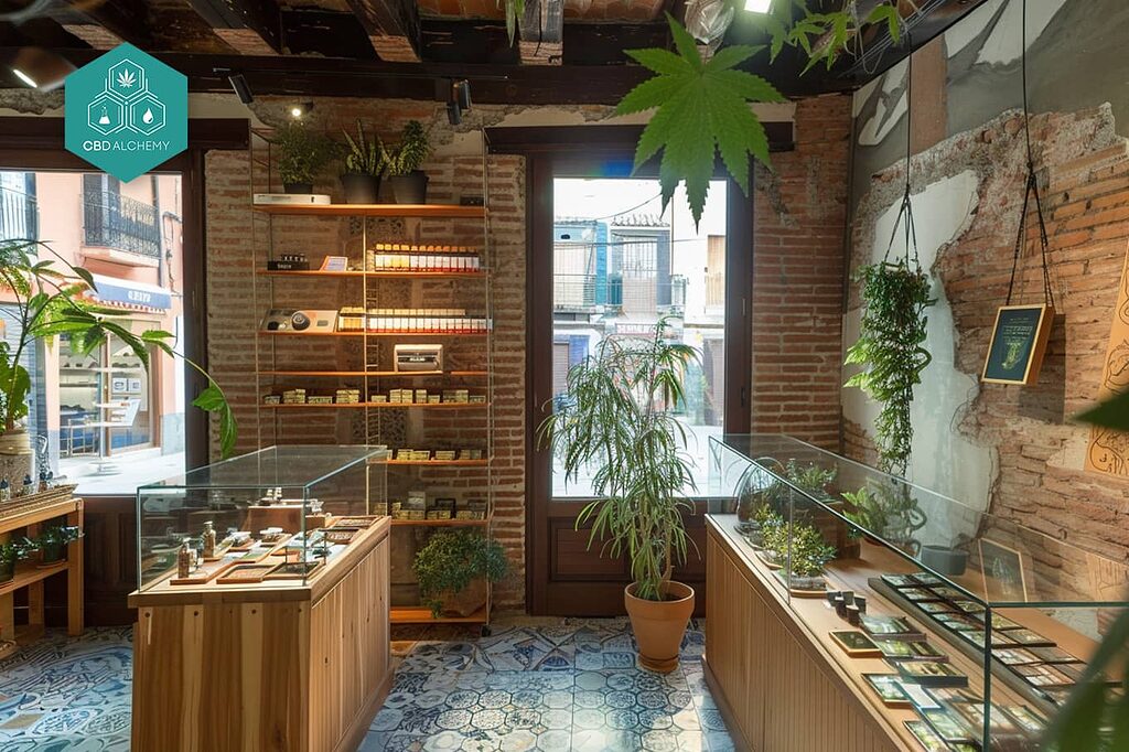 Visit our store in Valencia for exclusive CBD offers.