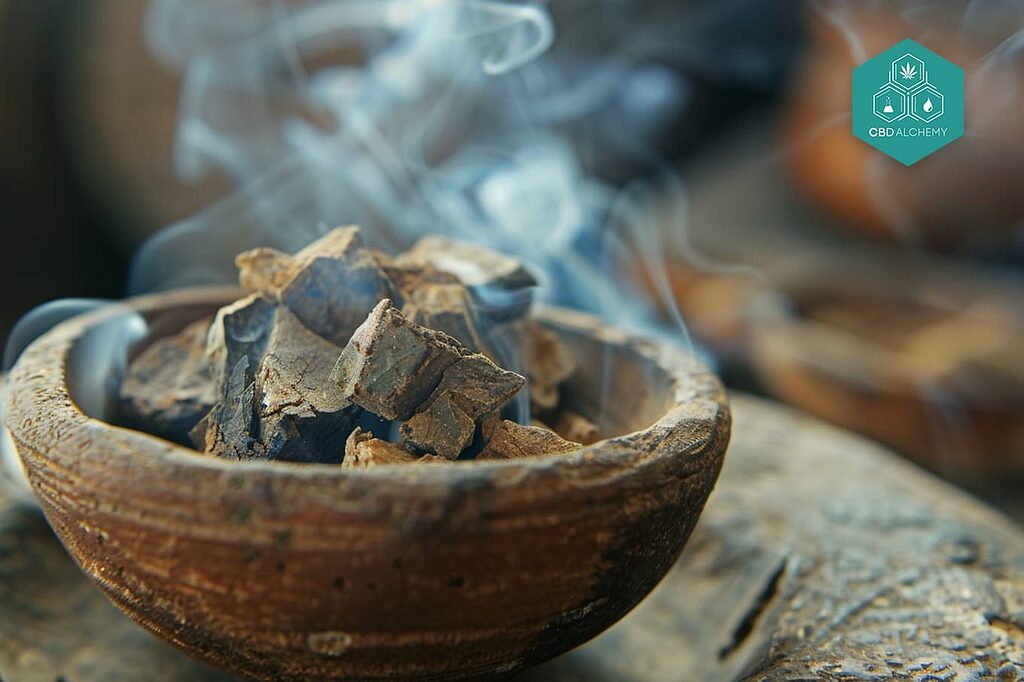 Aromatherapy applications with Lebanese Red hashish.