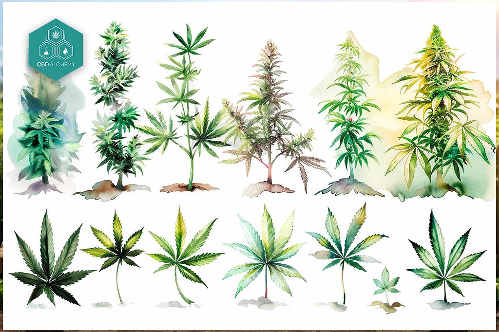 Arten von Marihuananamen: Entdecken Sie die beliebtesten Sorten bei CBDShop.