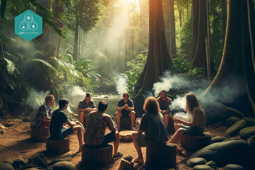 Dans la culture du 420, c'est la nature à l'état pur.