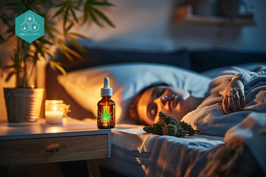 CBD infusion for sleep: quality and relaxation in every sip.