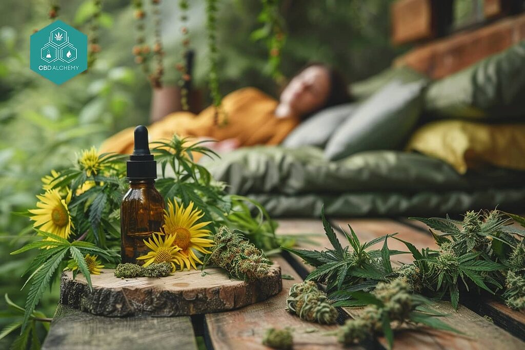 CBD infusion for sleep: natural and effective ingredients.