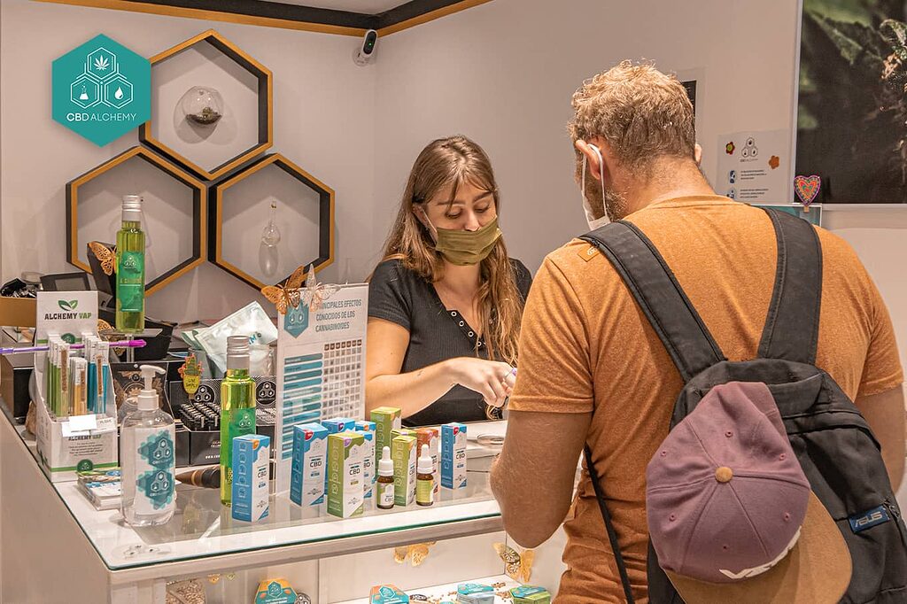 The best shopping experience in our marijuana store in Madrid.