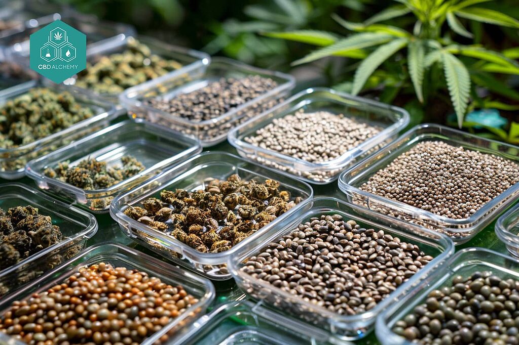 High quality hemp seeds for optimal cultivation.