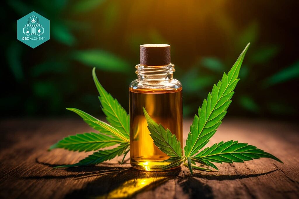 CBD oil for pain in inflamed joints.