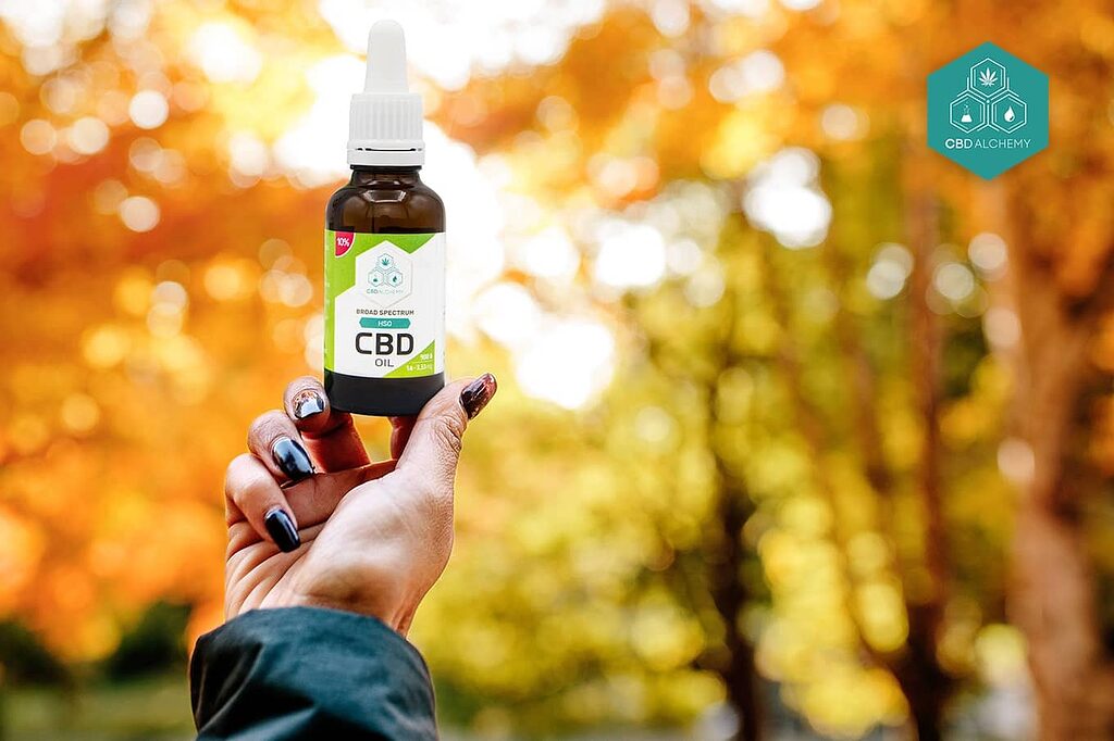 CBD oil for muscle and joint pain.