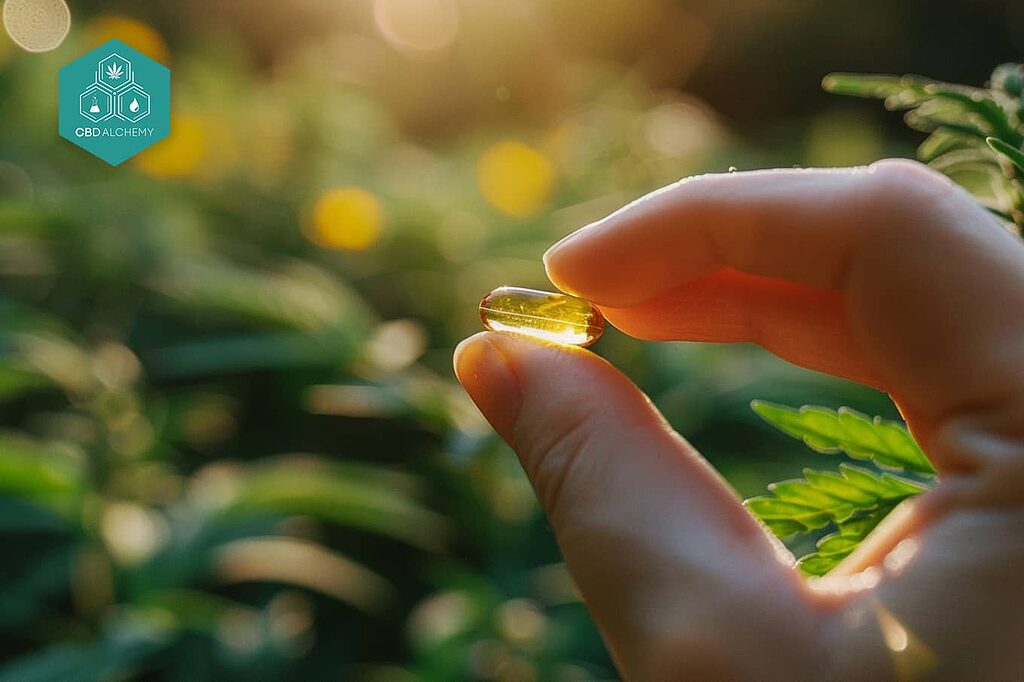 Cbd capsules: without the characteristic hemp flavor.