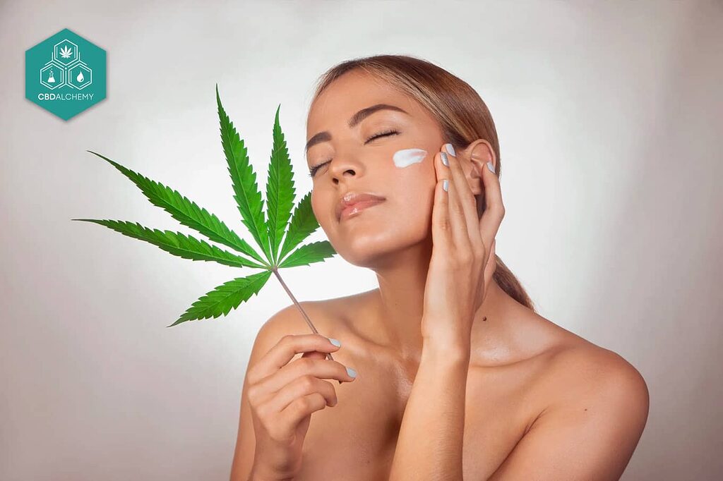 Cbd-Creme bietet natürliche Linderung für Ihre Haut mit Cannabis-Eigenschaften.