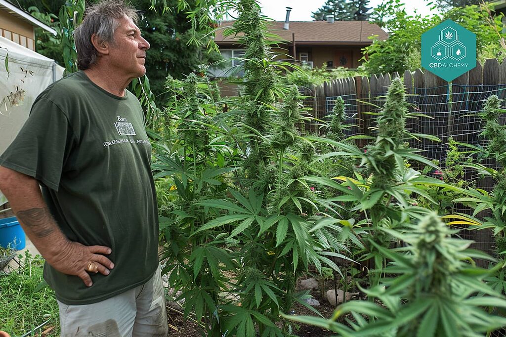 La pianta di marijuana in fioritura richiede cure specifiche per la sua crescita.