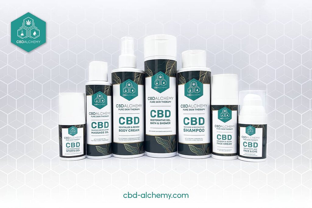 Prodotti per la cura della pelle CBD in offerta