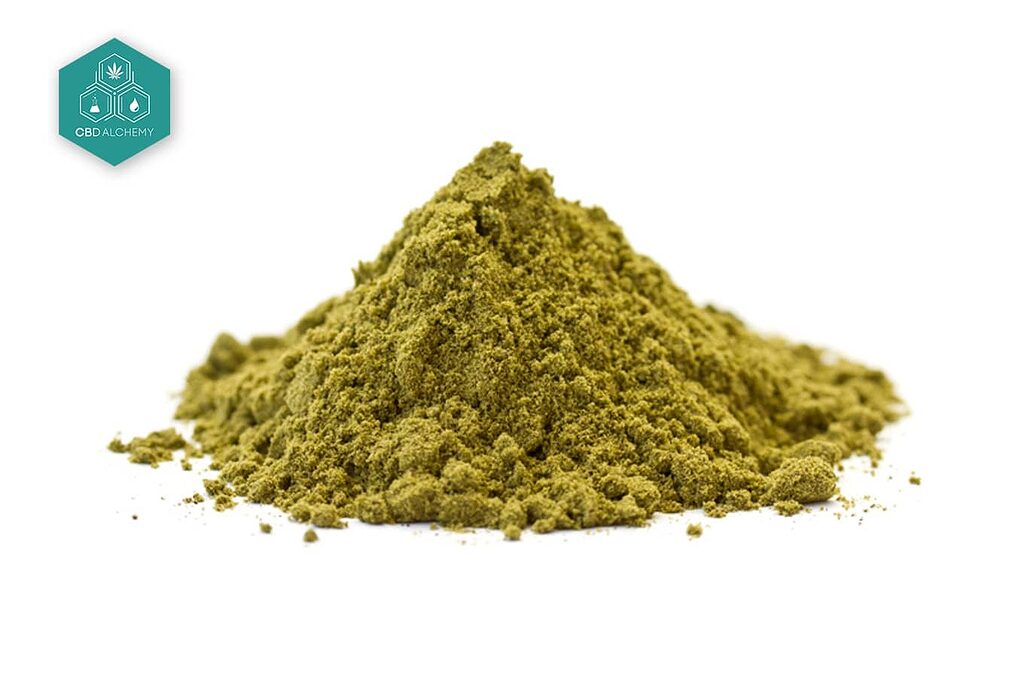 Hemp protein powder.