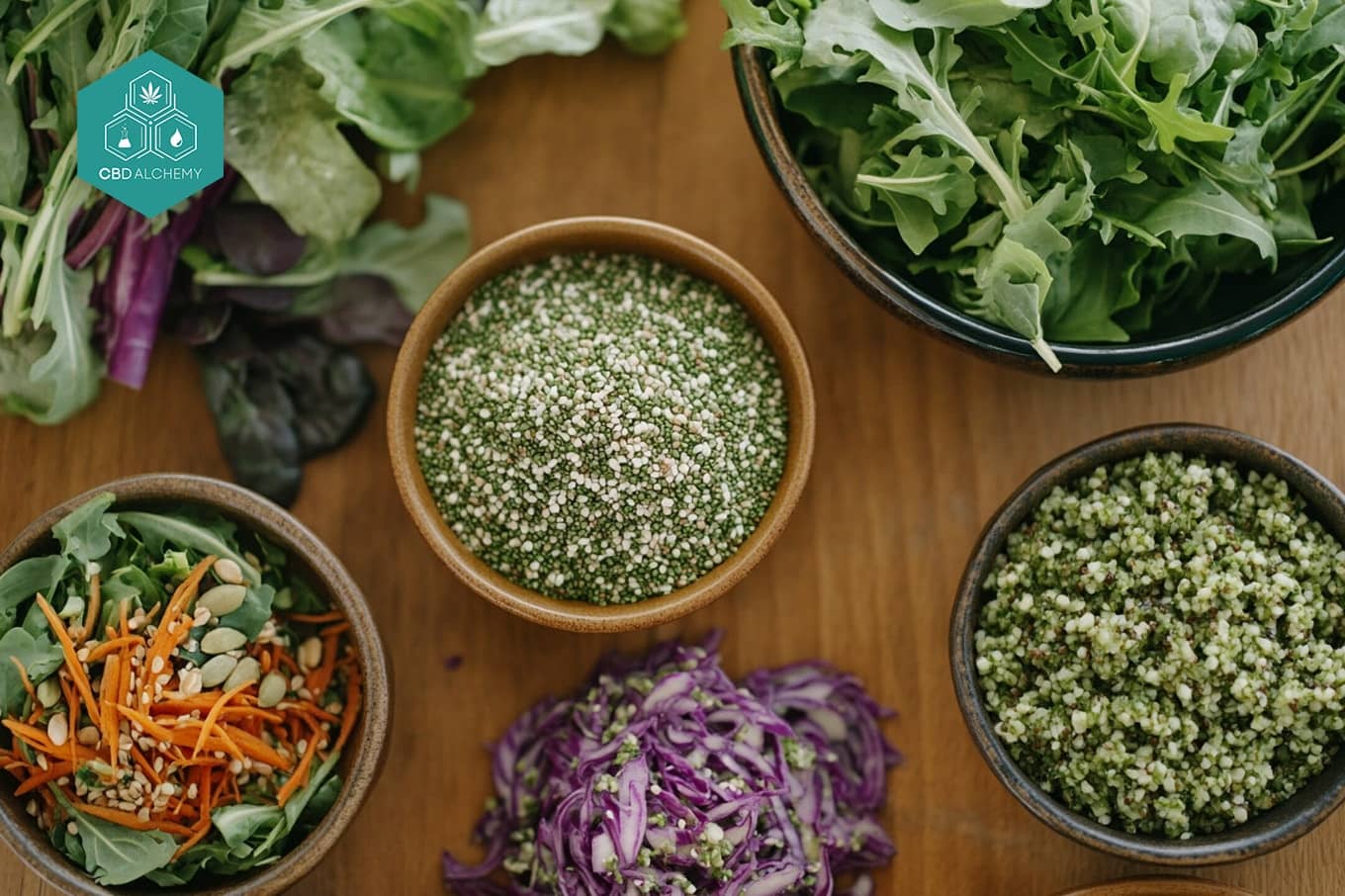 Mejora tus recetas con proteína de cáñamo.