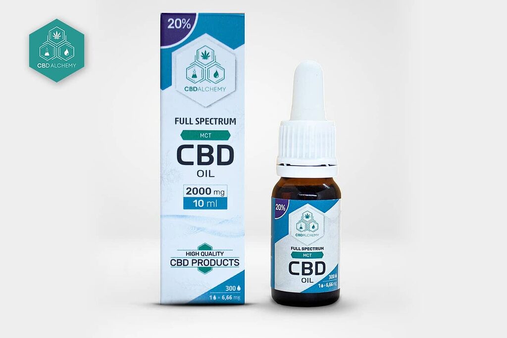 Hanföl in CBD Alchemy Produkten.