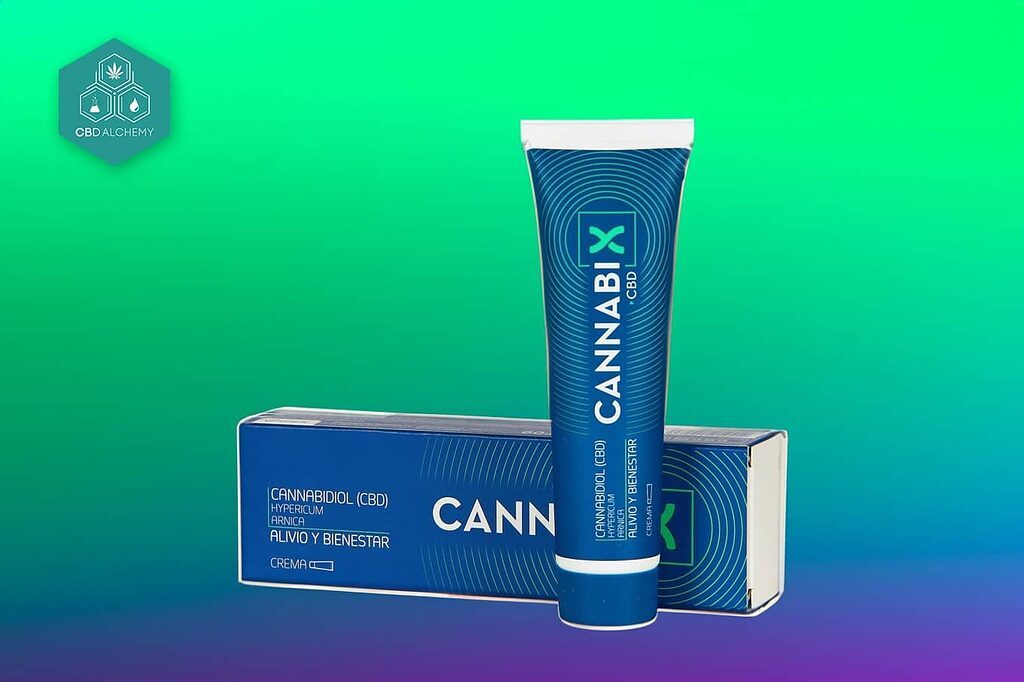 Descrizione di Cannabix CBD Crema Antinfiammatoria.