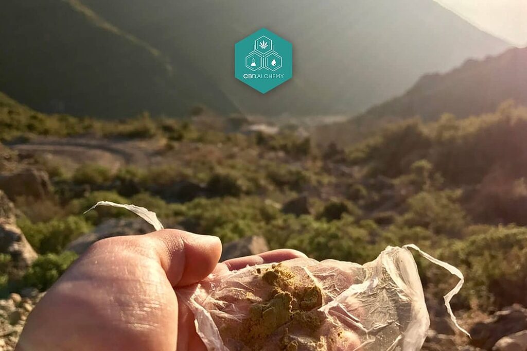 Hindu Kush Mountains: origin of the authentic cannabis chocolate.