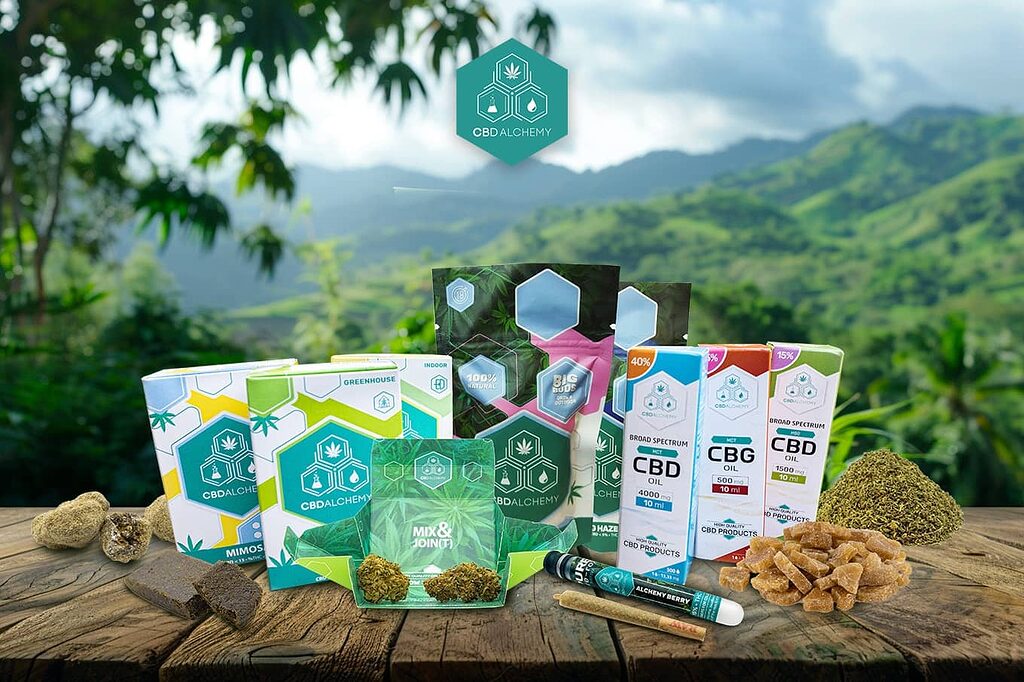 Our range of CBD products.