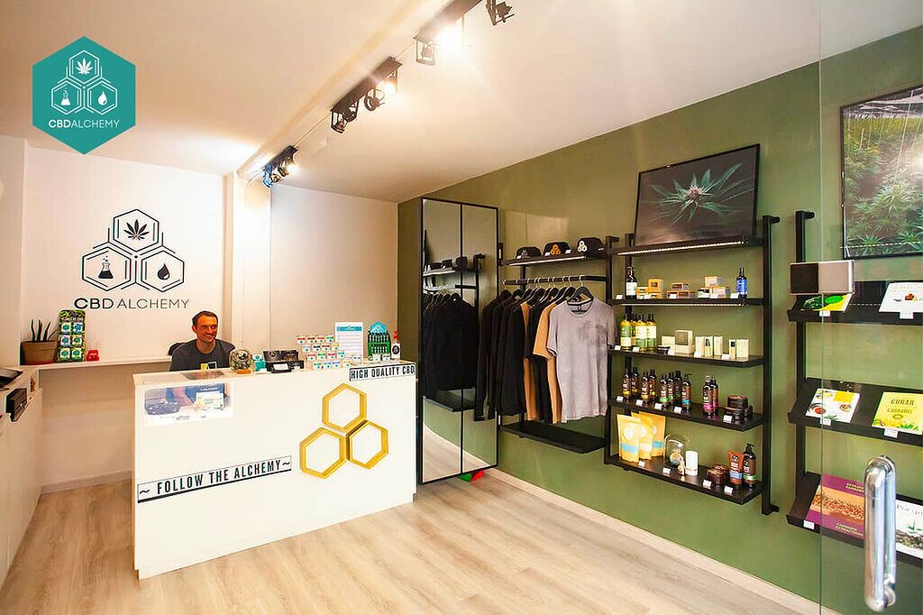 CBD Valencia Shop - CBD Alchemy certified products.