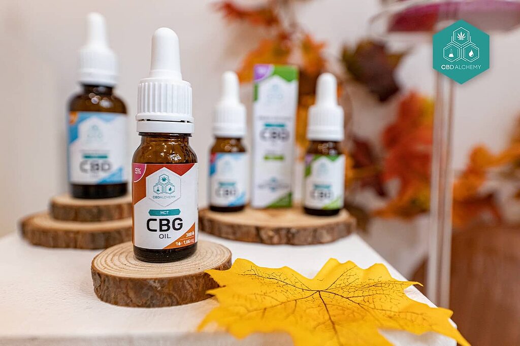 Wide range of CBD oils.