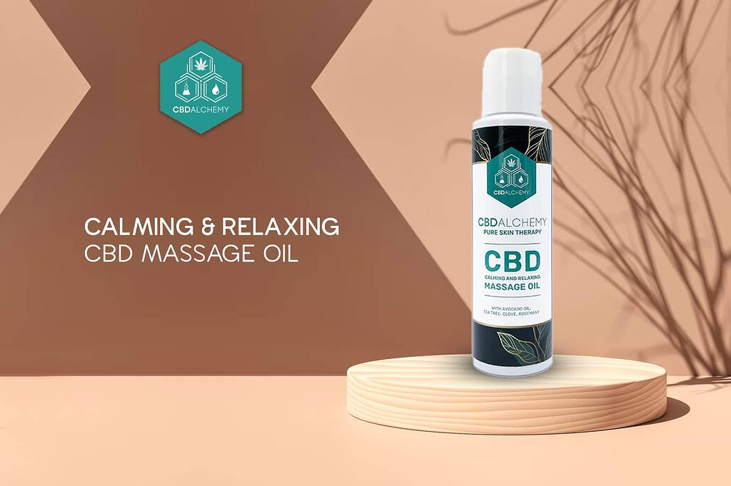 CBD Cream for Muscle Aches and Pains: Topical relief on promotion.