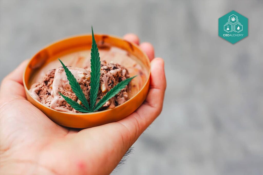 The use of CBD hashish allows for high quality edibles.