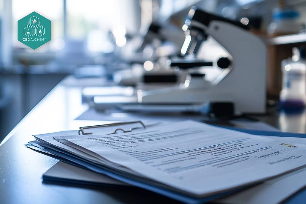 Laboratory verification of THC levels.