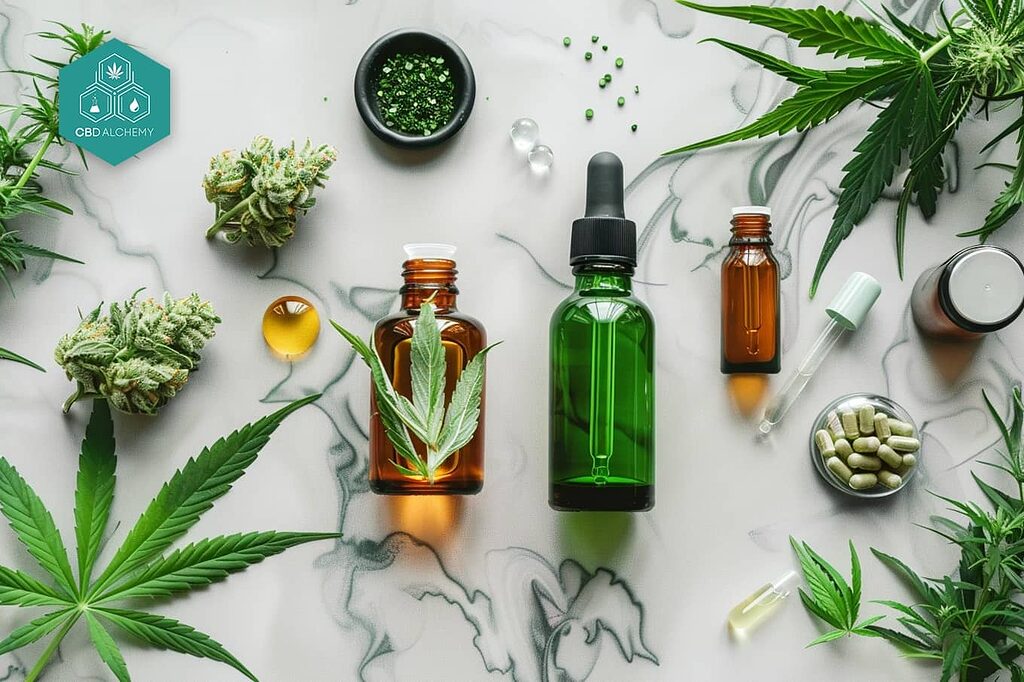 Eine Vielzahl von CBD-Produkten ist auf dem Markt erhältlich.