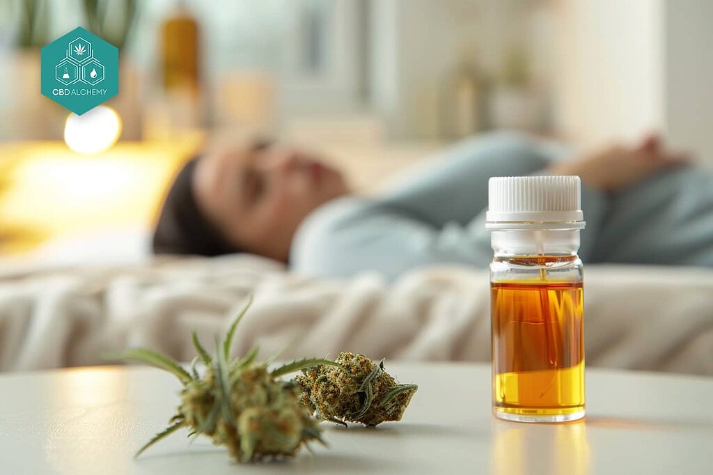 Improve the quality of your sleep with CBD oil.