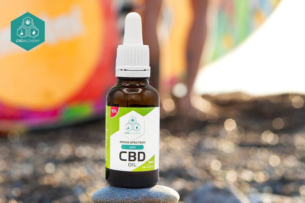 Incorporate CBD into your daily wellness routine.