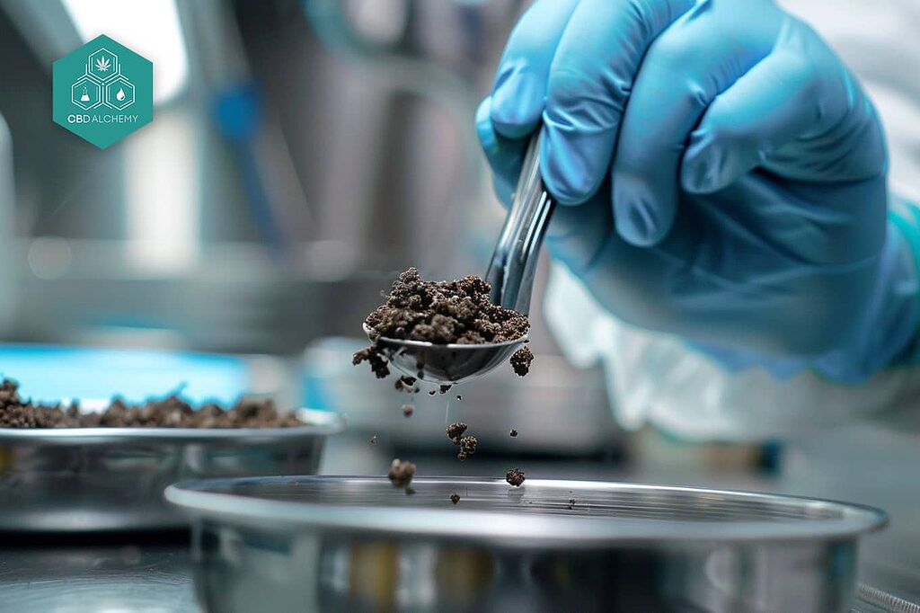 L'analyse d'un laboratoire tiers permet de vérifier la teneur en CBD, le taux légal de THC (THC) et la teneur en CBD