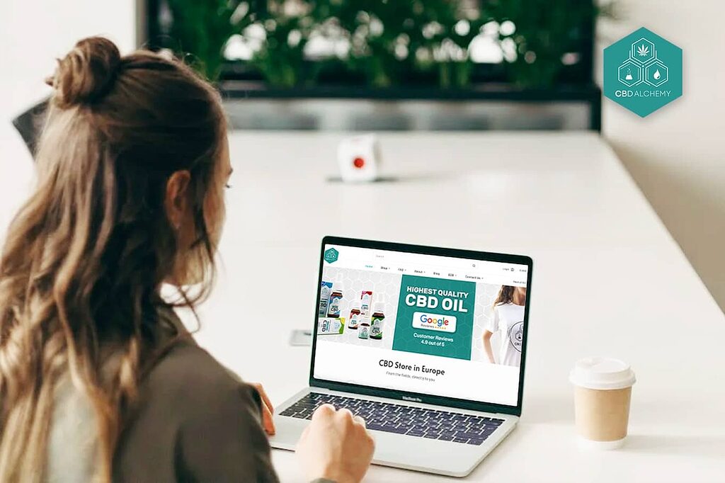 Tienda online: compra aceite CBD de forma segura.