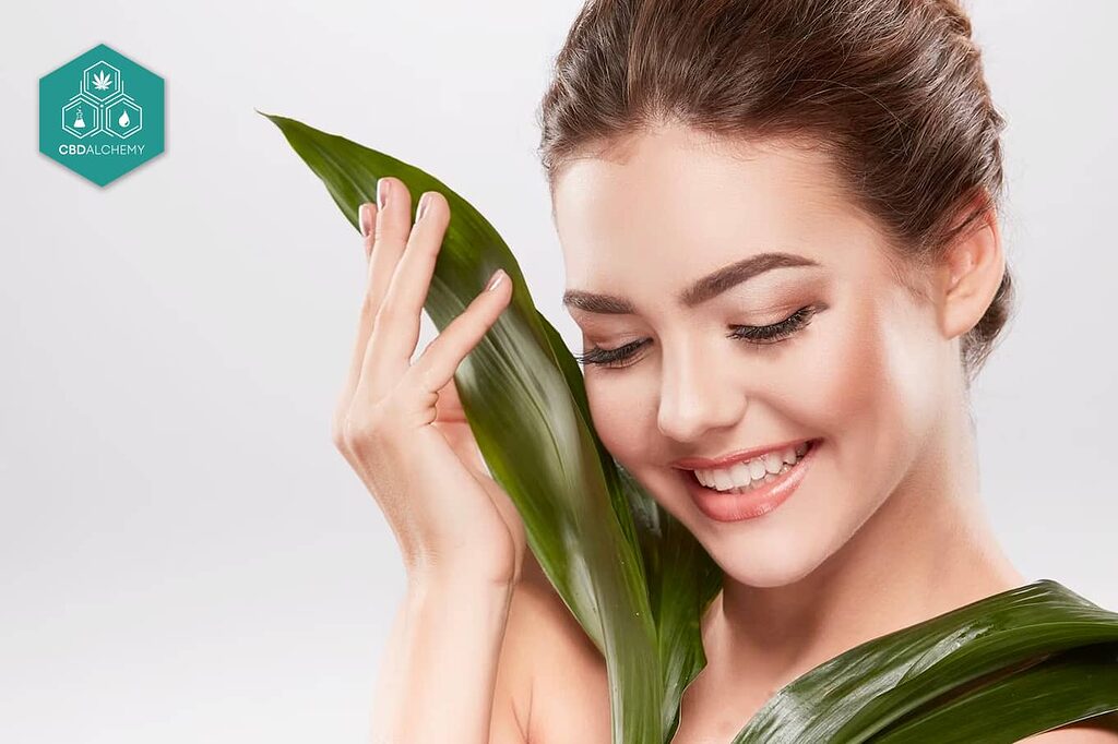 Aceite CBD para la piel: belleza natural.