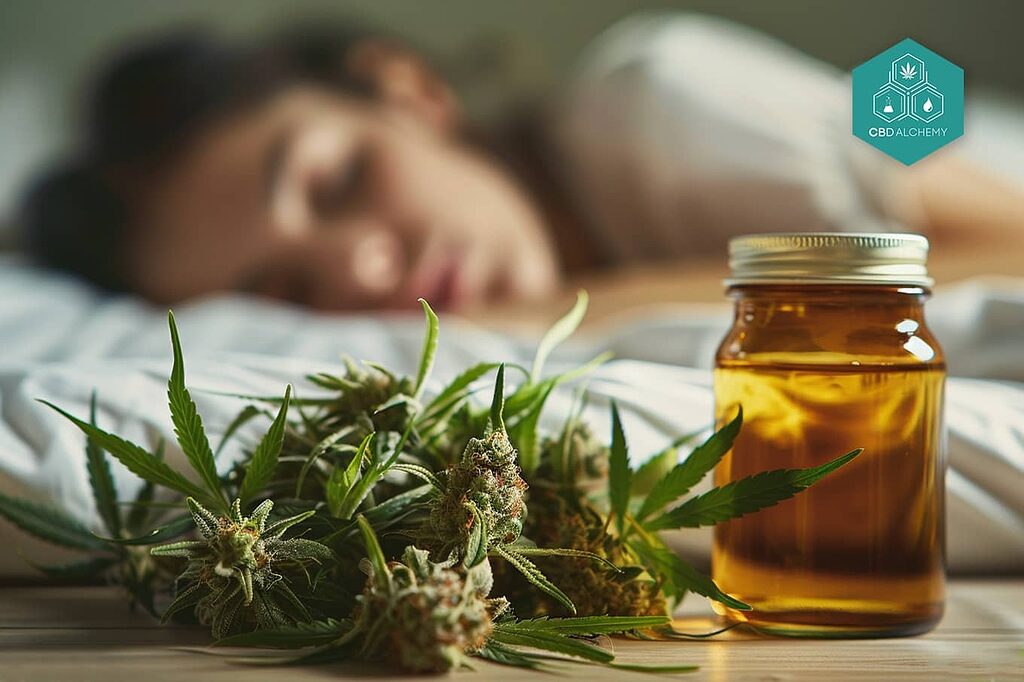 Bienestar mental con CBD: calma y equilibrio.