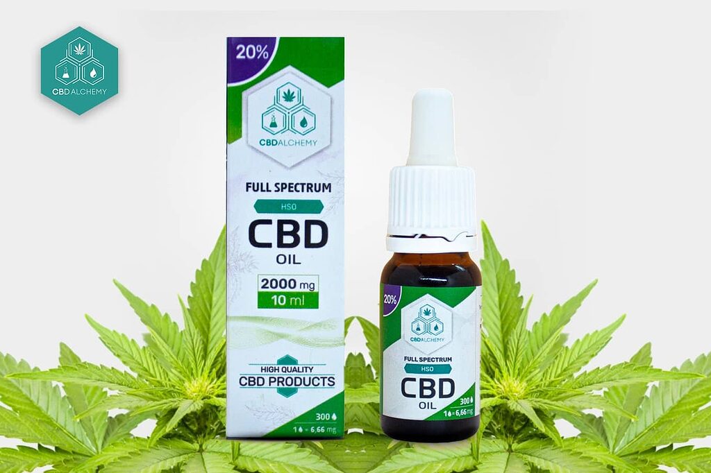 Aceite CBD Full Spectrum: todos los beneficios del cáñamo en una gota.