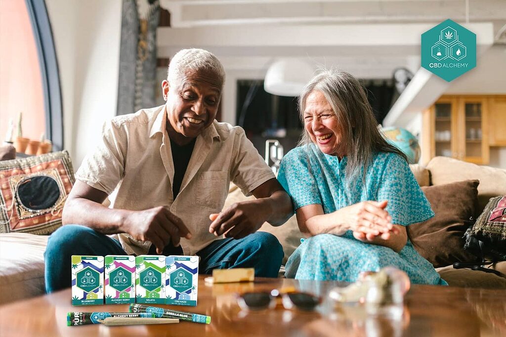 Vida plena con CBD: salud y felicidad.