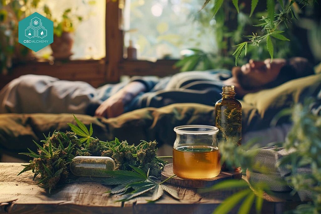 Duerme mejor con CBD: noches tranquilas.
