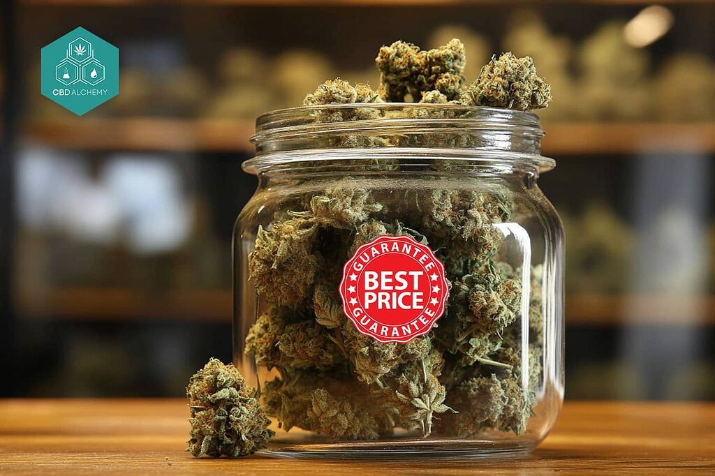 CBD Alchemy offers CBD flowers 1 euro per gram, affordable and quality.