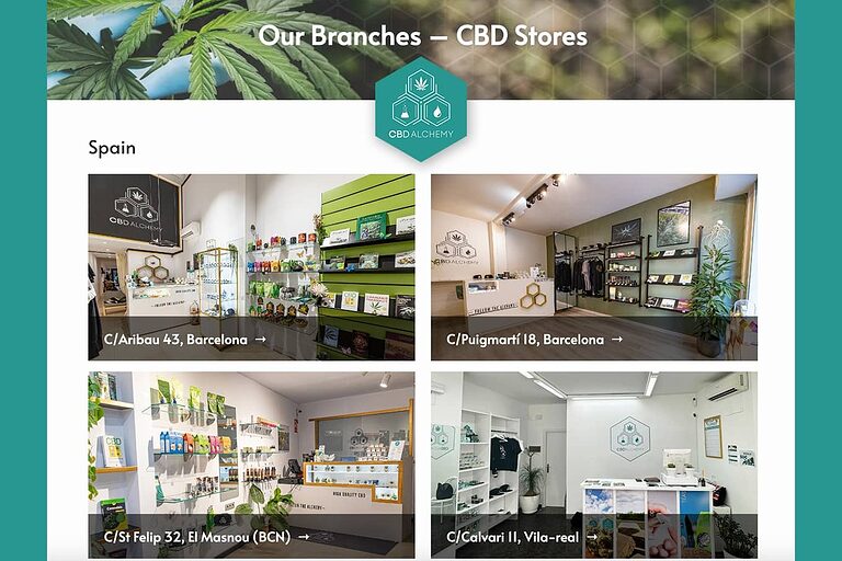 Hochwertige CBD-Samen in den Growshops in Madrid.