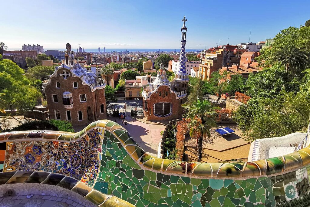 The Park Güell is our top spot for cannabis lovers in Barcelona