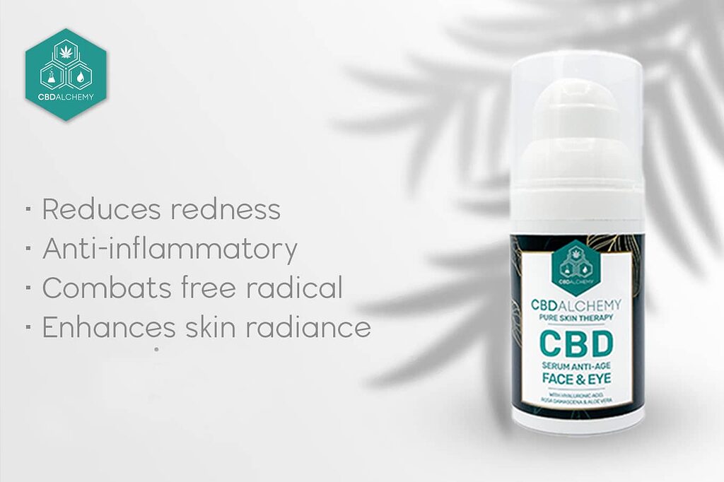 From combatting inflammation to enhancing glow: CBD's transformative role in anti-aging serums.