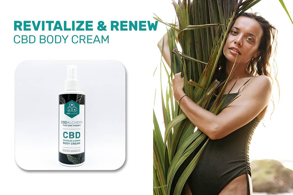 Revitalize & Renew: The ultimate CBD body cream experience.