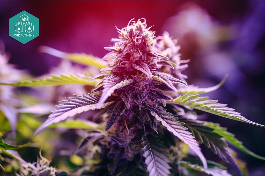 Cannabis Indica: The ultimate downer for a peaceful night.