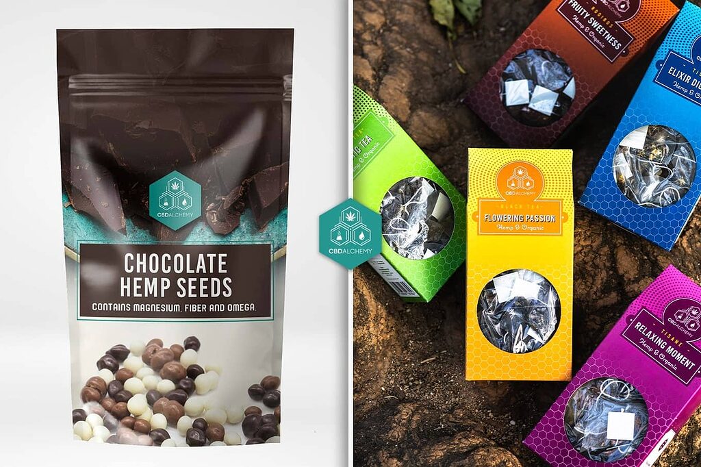 Indulge in the delightful world of CBD edibles and beverages, a growing trend in CBD Barcelona.