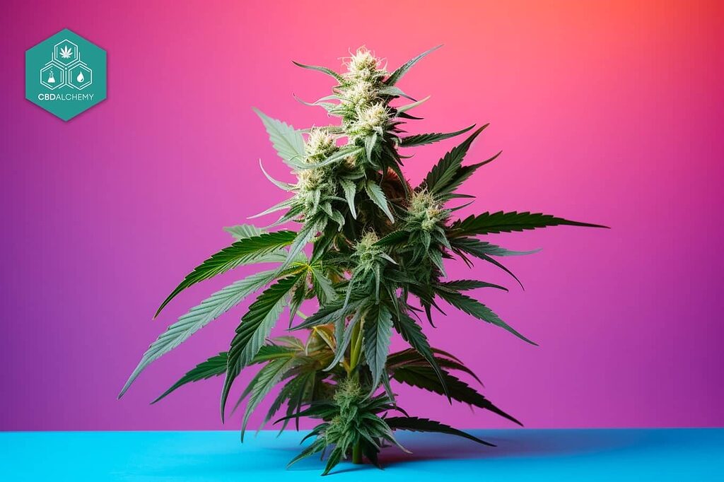 A cannabis strain guide with indica, sativa and hybrid strains