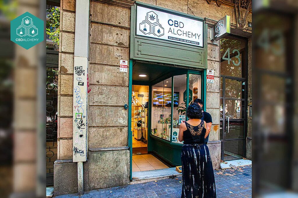 Discover the essence of Barcelona with CBD Alchemy: CBD flowers near you.