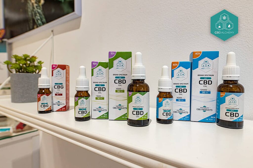 Experience the best in CBD: oils, edibles, and more at our shop.