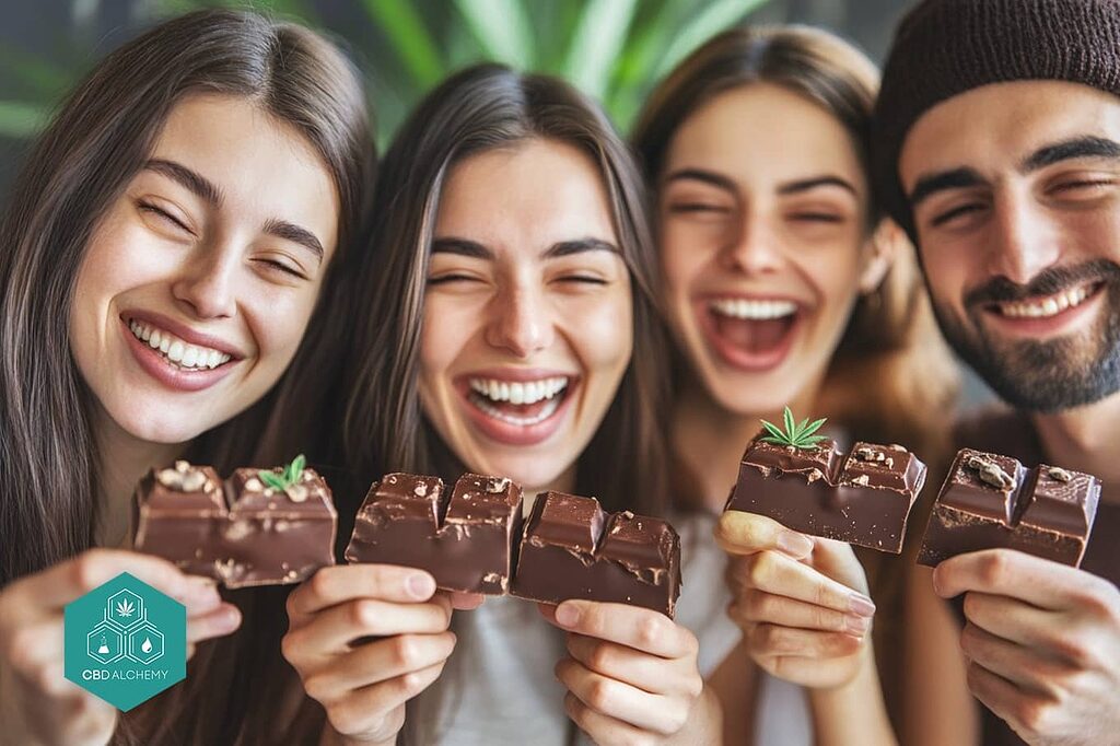 Cioccolatini artigianali al CBD: Un modo delizioso di gustare il CBD.